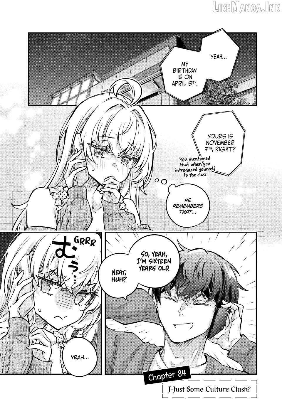 Alya Sometimes Hides Her Feelings in Russian, Chapter 84 image 01
